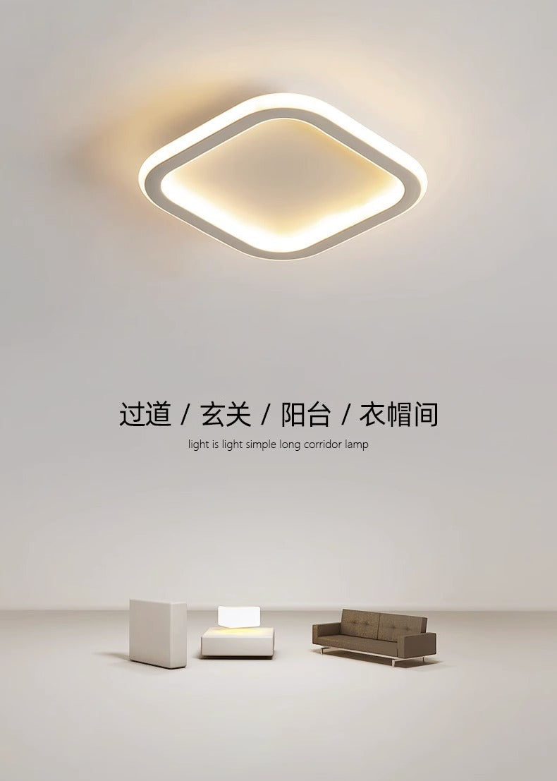 Aisle Light Minimalist Entryway Light Nordic Simple Modern Creative Corridor led Small Ceiling Light for Balcony and Entrance