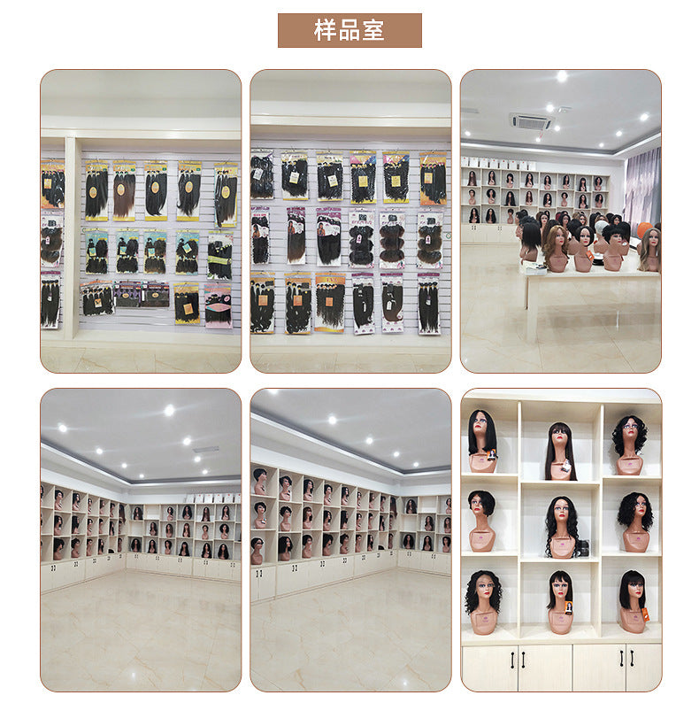 Hair Extensions for Women, Real Hair Swiss Net Full Hand-Woven Curly Hair Top Hairpiece, Increase Hair Volume, Natural and Fluffy, In Stock