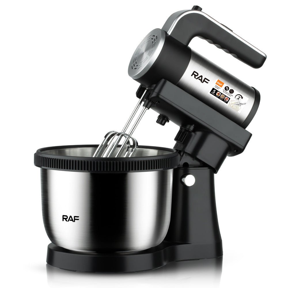 RAF EU Standard Electric Egg Beater for Home Use, Cream Whisk, Egg White Mixer, Dough Stirrer, Cake Baking with Bowl