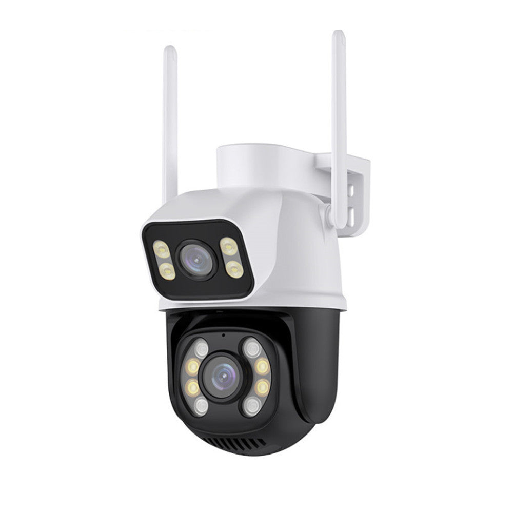 ICSEE Xiongmai Binocular Outdoor Camera Dual Screen Dome Camera WiFi Outdoor surveillance camera waterproof for outdoor use