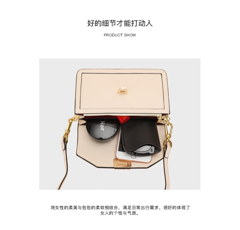 Women's Bag Spring Summer New Trendy Fashion Small Square Bag Personality Elegant Shoulder Bag Vintage Stylish Crossbody Bag