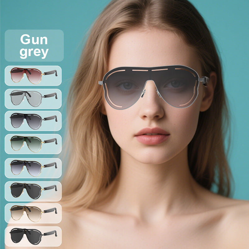 AI Translation Smart Bluetooth Glasses Sunglasses Sports Bluetooth Smart Audio Headphones Glasses Fashion Sunglasses