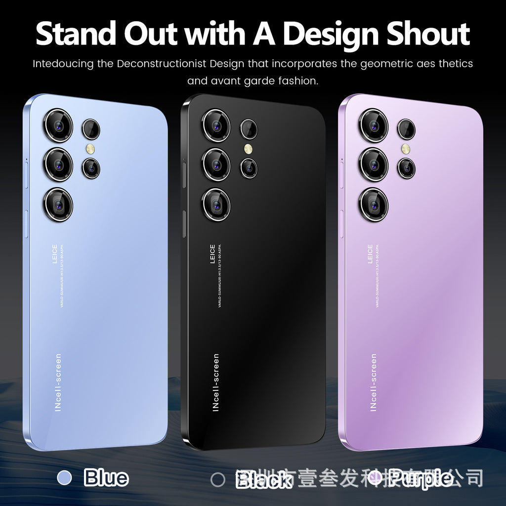S24 Ultra Popular(3+64G) 7.3Inch4G All-in-One New Smartphone Factory