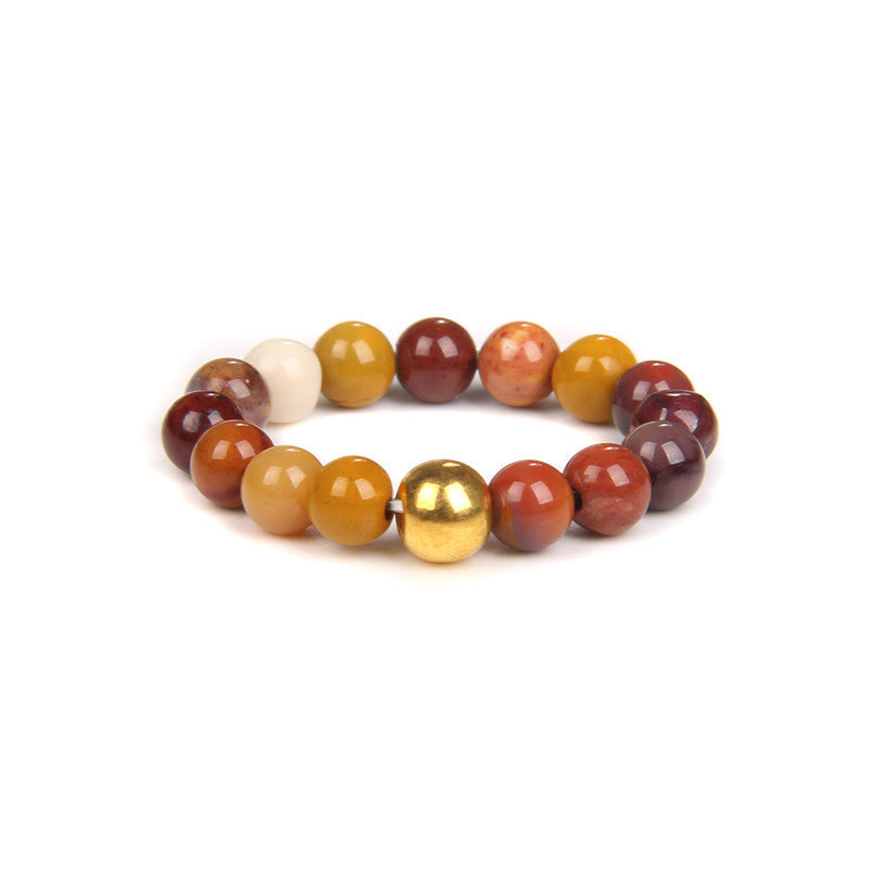 Women's Amethyst Cat's Eye Ring Natural Stone Bead Ring Handmade Elastic Ring4mm Crystal Angel Stone Ring