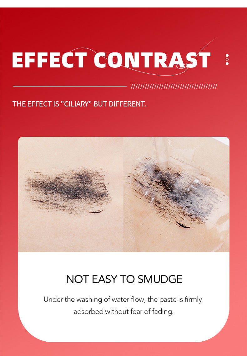 European Beauty Makeup Volumizing Curling Mascara Large Brush Head Dense Lengthening Waterproof Smudge-proof Mascara Makeup