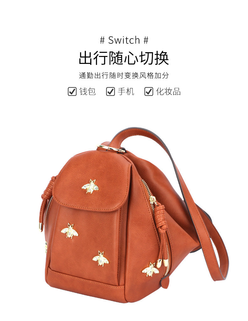 Women's Bag Trendy Fashion New Underarm Bag Large Capacity Commuter Bag European and American Retro Style Elegant Crossbody Bag for Women