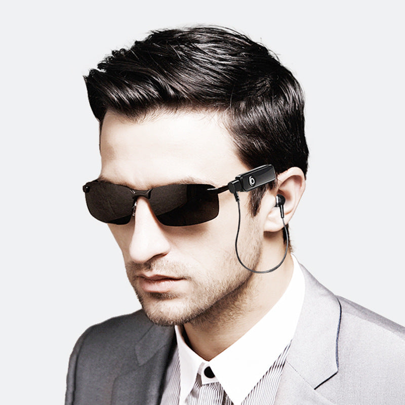 New Smart Stereo Bluetooth Music Glasses Retro Glasses Polarized Sunglasses Music Phone Driving Glasses