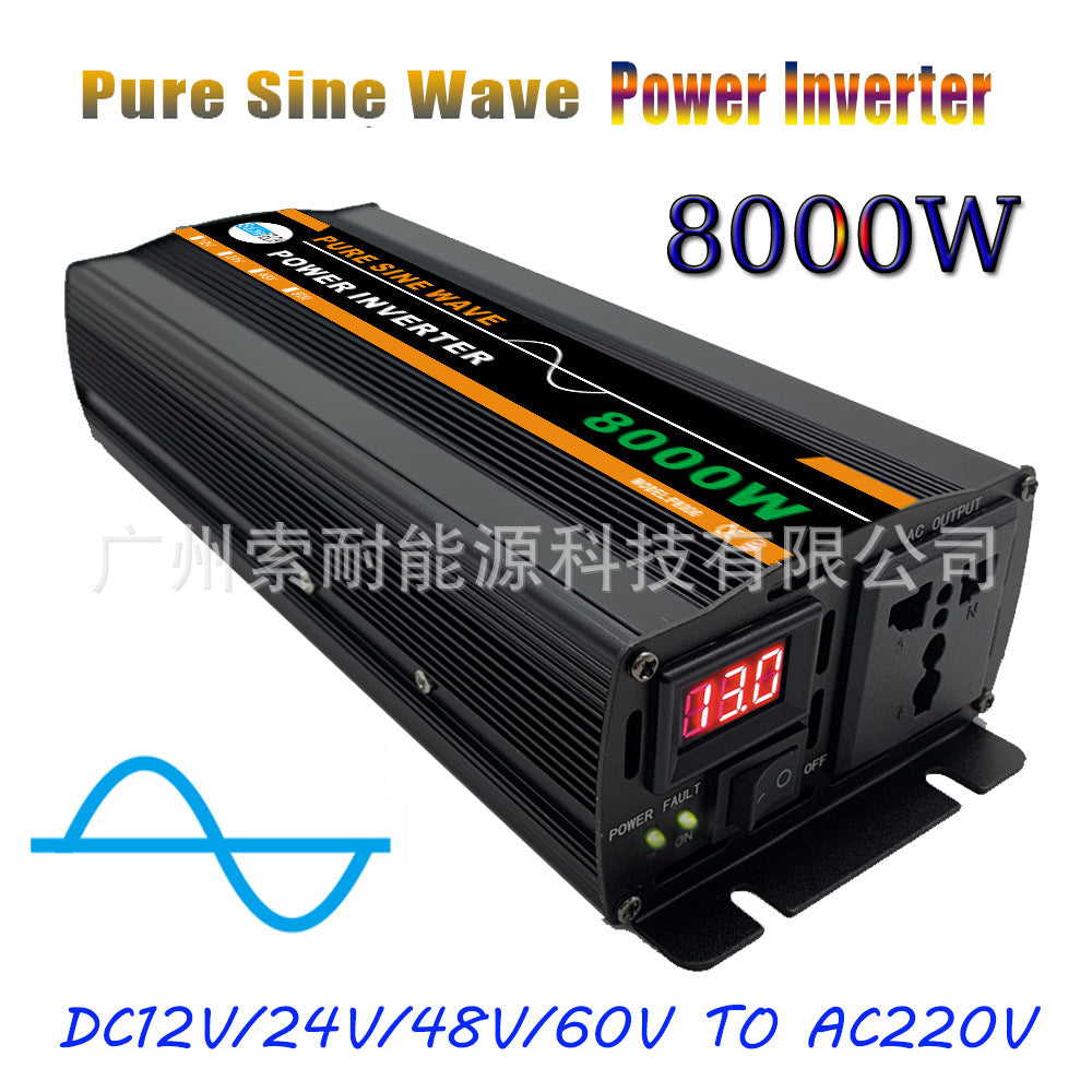 Automotive Pure Sine Wave Inverter1300W Outdoor Adapter Converter12V24V48V60V Turn110V220V