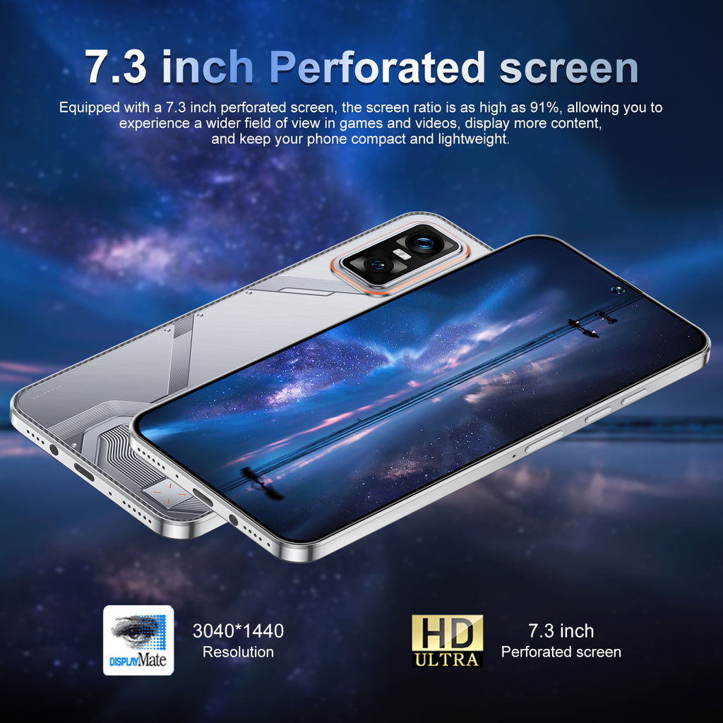 Popular GT 30 Pro Mobile Phone16+1TB Android7.3Inch Large Screen Hot Selling on AliExpress