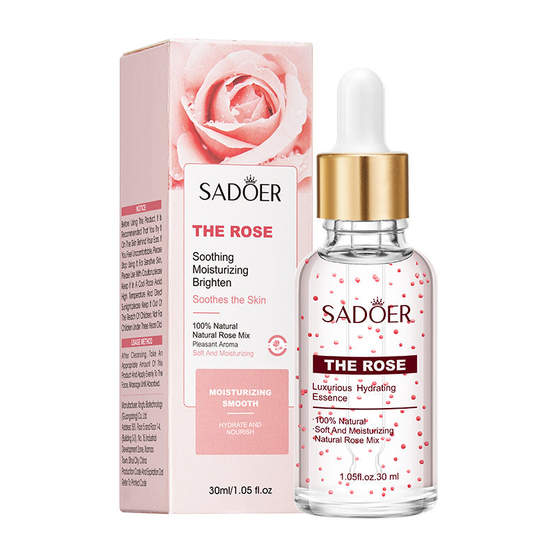 Plant Essence Serum SADOER Aloe Vera Rose Chamomile Hydrating Moisturizing  Foreign Trade Wholesale