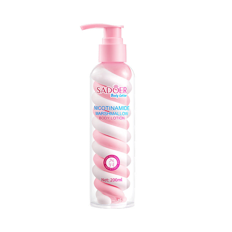 Marshmallow Body Lotion200ml Niacinamide Moisturizing and Hydrating Skin Rejuvenation  Wholesale