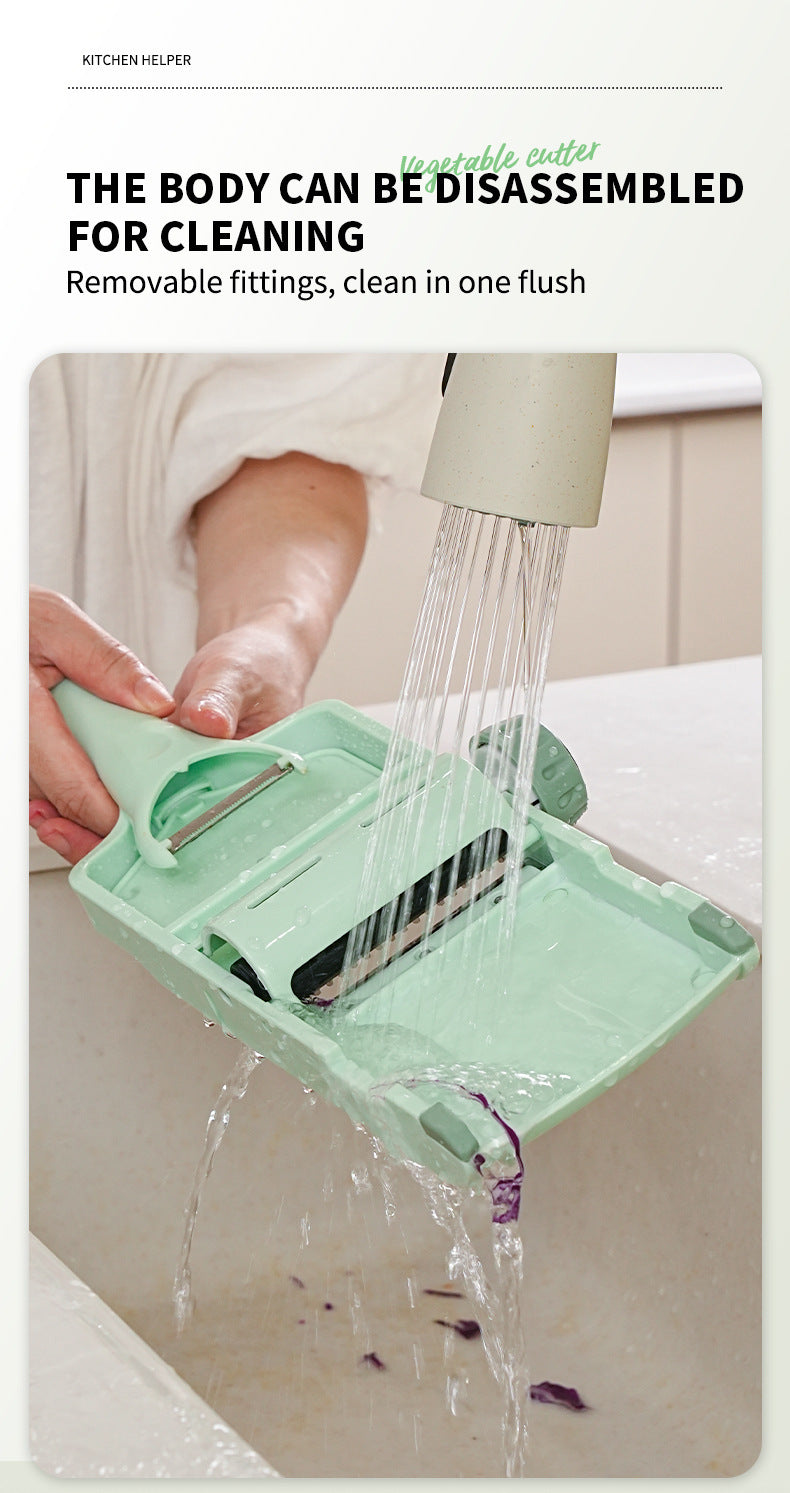 Home Kitchen Shredding and Slicing Machine Lemon Dicing and Slicing Vegetable Cutter Potato Grater Multi-Functional Vegetable Slicer