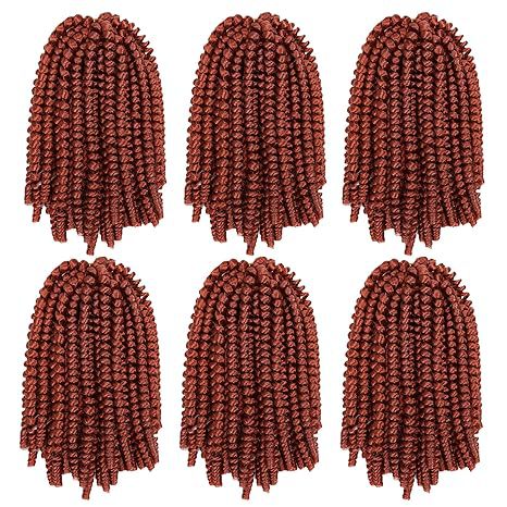 European and American Style Wig Small Spring Curl Change Hairstyle Wig spring  twist Foreign Trade Synthetic Fiber Crochet Wig