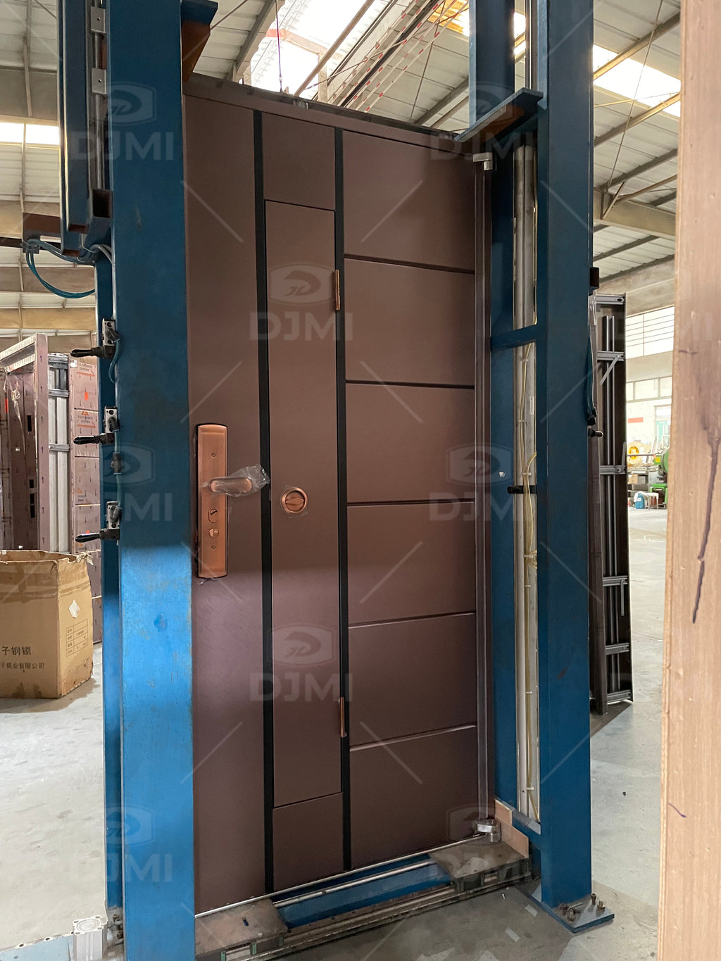 European Luxury House Modern Villa Main Door With Long Handle Steel Entrance Door Modern Villa Main Door Front Modern Pivot Doo