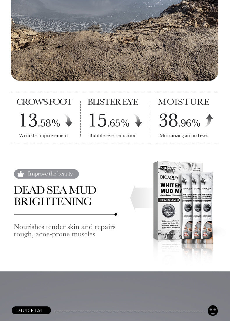 Cleansing Mask BIOAOUA Cucumber Pore Cleansing Smear-On Portable Mud Mask   Wholesale