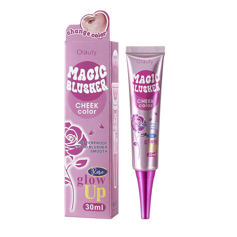 Philippines Olauty Magic Temperature-Sensitive Color-Changing Liquid Blush30ml Shimmer Smoky Eyeshadow Blush Cream Makeup