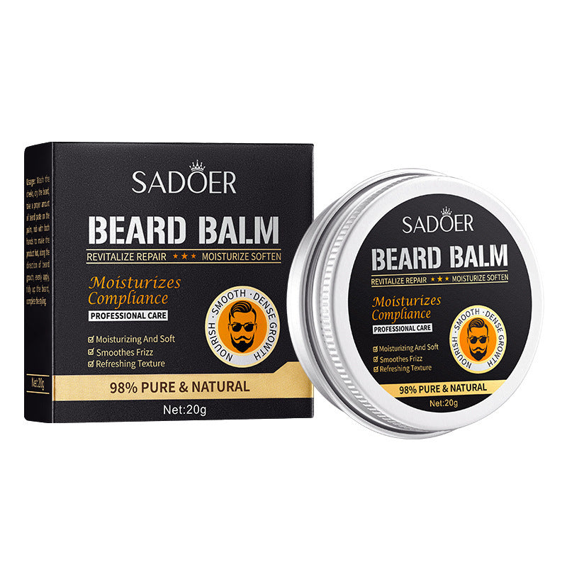 Beard Care Serum SADOER Men's Beard Care Solution30ml  Foreign Trade Wholesale