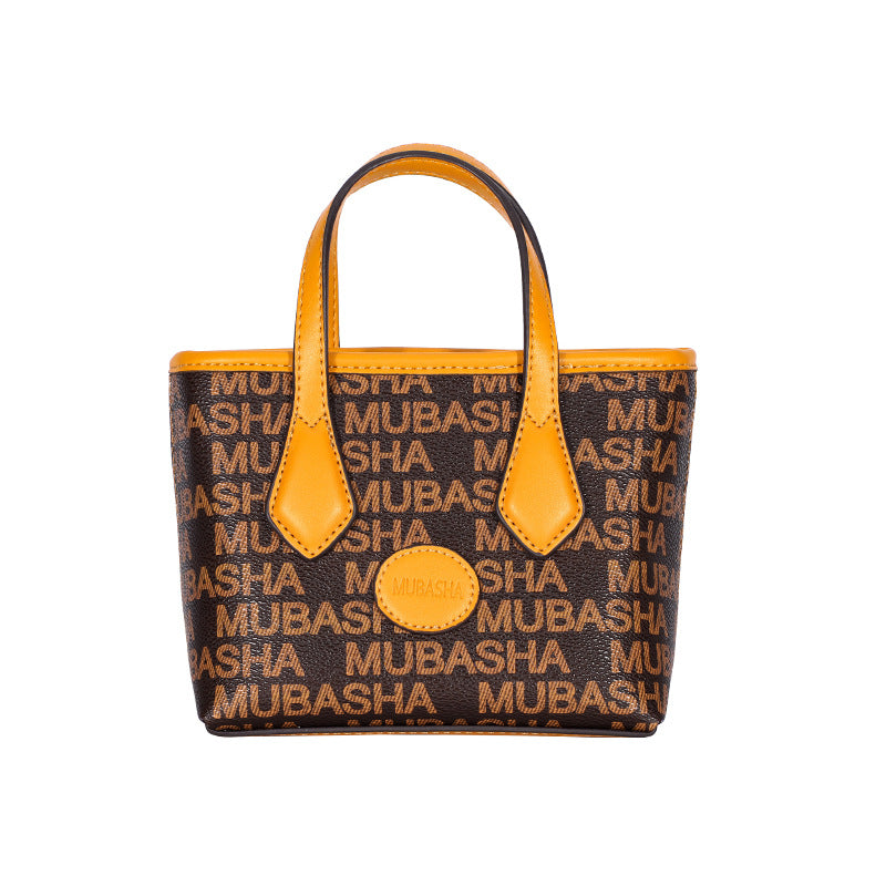 Women's Trendy Fashion New Crossbody Bag Retro Personality Stylish Mini Simple Monogram Handbag