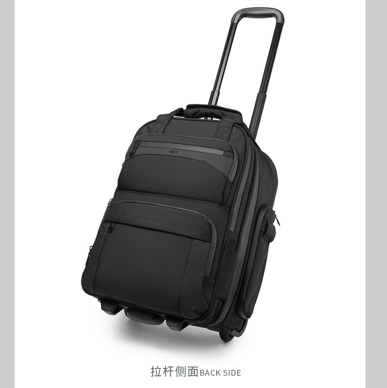 Trolley Travel Bag Business Boarding Bag Large Capacity Waterproof Oxford Cloth Multifunctional Handheld Wheeled Travel Bag