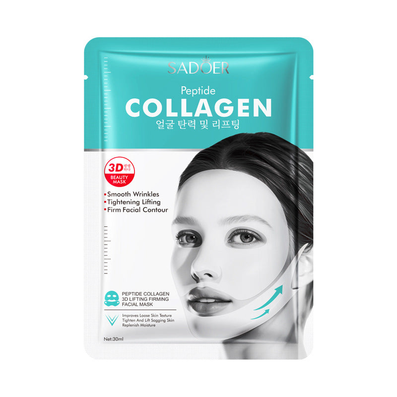 Polypeptide Collagen Protein3D Lifting and Firming Face Mask SADOER Hydrating and Moisturizing Face Mask Wholesale