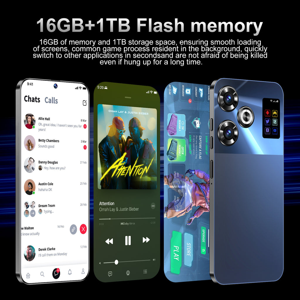 Shopee Hot Sale S25 Ultra Smartphone16+1T Android Phone Factory Price
