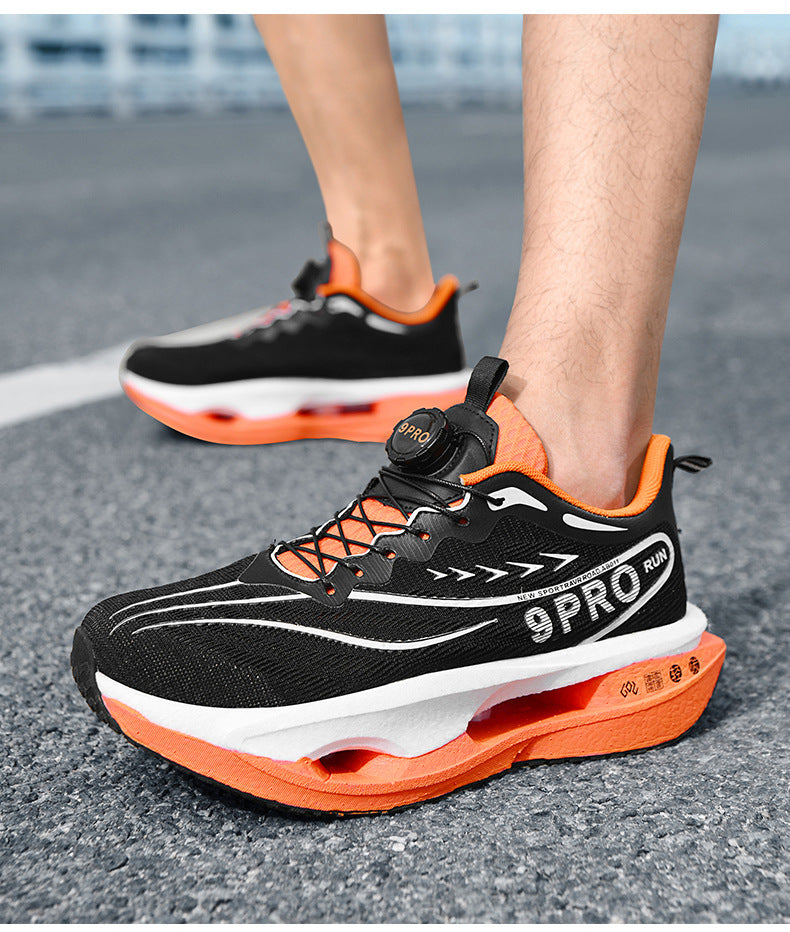 Red Rabbit9PRO New carbon plate running shoes for men and women, summer breathable professional racing sports shoes, ultra-light shock-absorbing running shoes