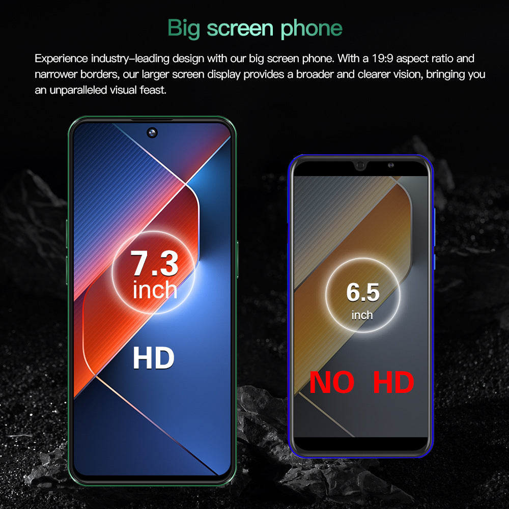 New Global Exclusive Povo6Pro Android16+1T Super Large Screen Smartphone Factory Direct Price