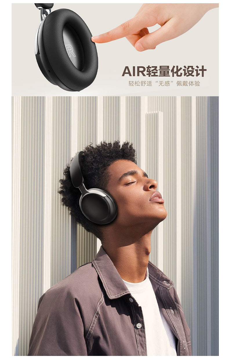 Head-mounted Bluetooth Wireless Earphones ANC Noise reduction, ultra-long battery life, full-ear support, customizable stereo sound