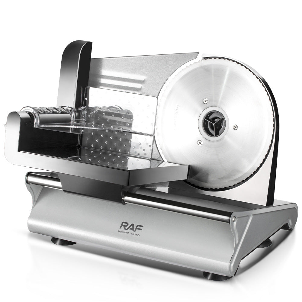 【】Electric Slicer Stainless Steel Meat Slicer Sliced Sausage Household Multifunctional   R8800