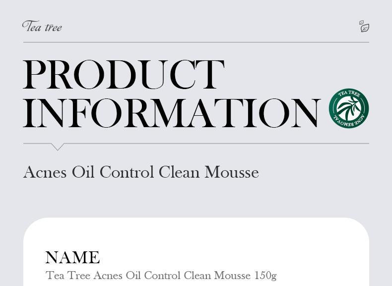 Tea Tree Skincare Set SADOER Cleansing, moisturizing, hydrating five-piece set for  foreign trade wholesale