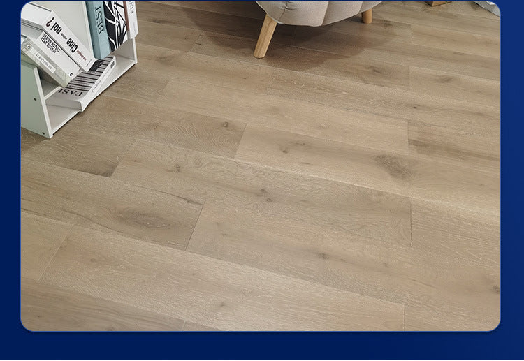 In-stock Solid Oak Flooring from Source Scar Modification Hand Scratch Pattern Original Wood Floor Solid Wood with Dragon Bone Design