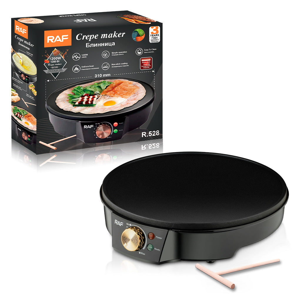 【Exclusive for 】European Standard Household Egg Pancake Pan Multifunctional Breakfast Toast Maker Adjustable Temperature Control Barbecue Machine
