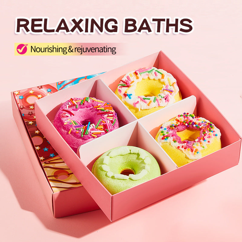 Dried Flower Explosive Bath Salt Ball Set Clean Fragrance Bath Ball  Wholesale