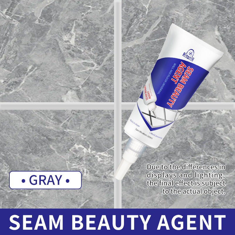 Tile Grout Water-Based Tile Floor Tile Grout Waterproof Mildew-Proof Sink Toilet Hand-Squeeze Grout