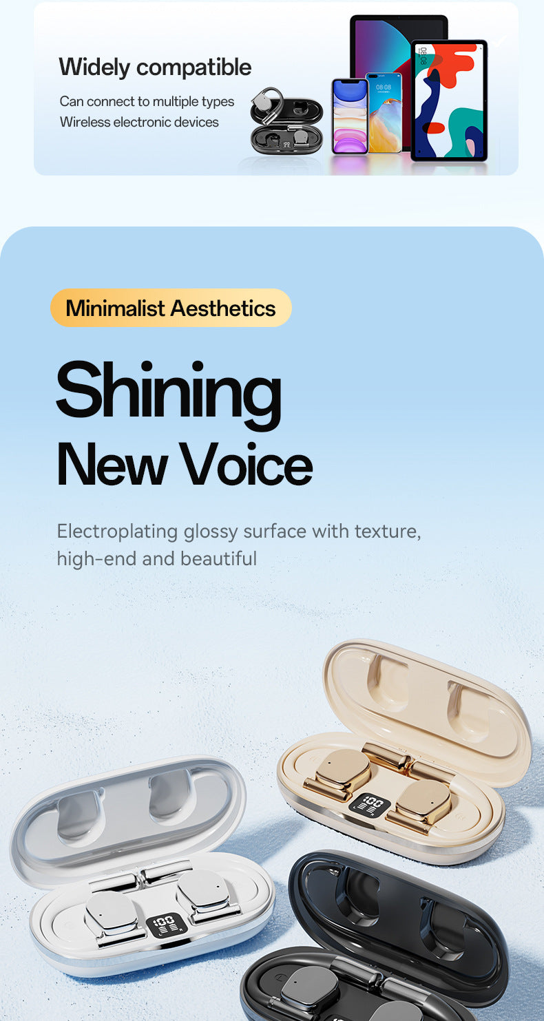 M111New Smart AI Bluetooth Earbuds OWS Ear-hook Style Ultra-long Battery Life Huaqiangbei Wholesale