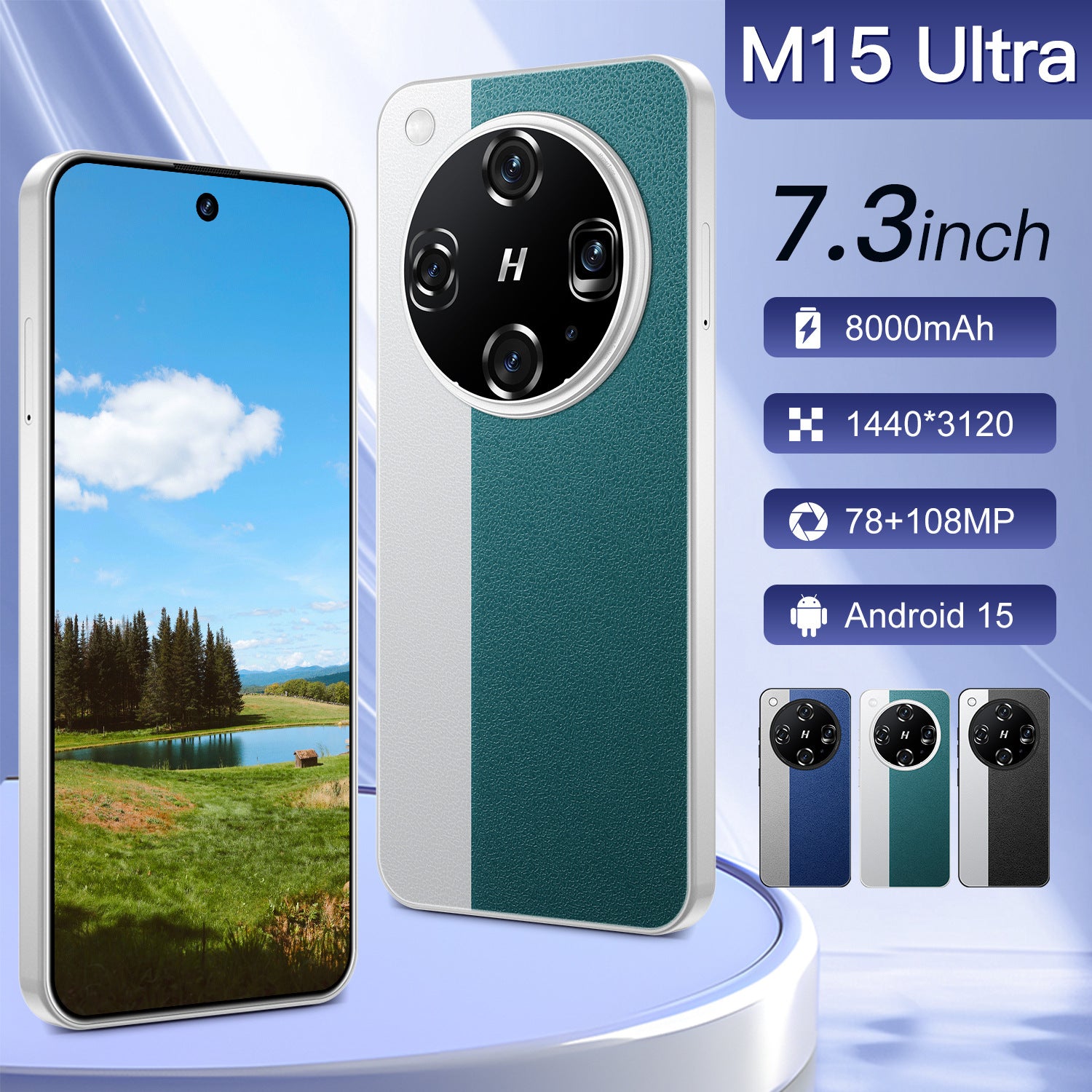 New M15 Ultra In-stock Mobile Phones16+1T Android Phone Factory Price AliExpress