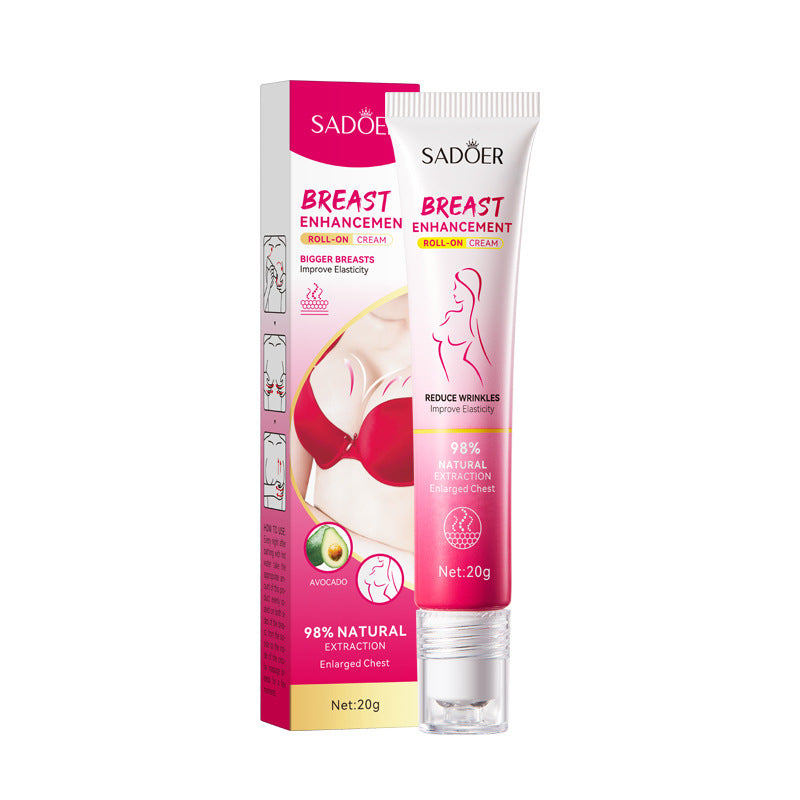 Roll-on Cream20g SADOER Breast Firming and Plumping Massage Care Beauty Cream  Wholesale