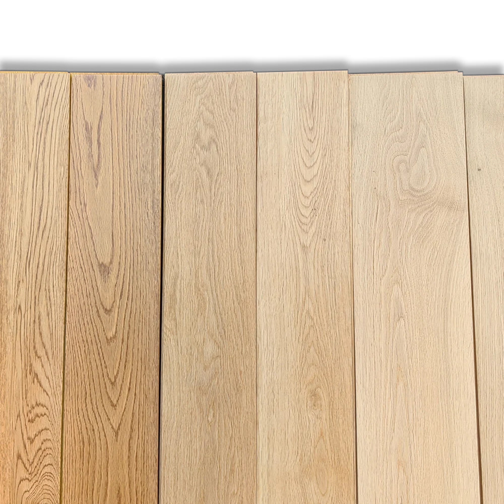 Custom Engineered Oak Wood Flooring Brushed Matte/Glossy Prefinished Waterproof Hardwood for Interior & Outdoor/Exterior Use