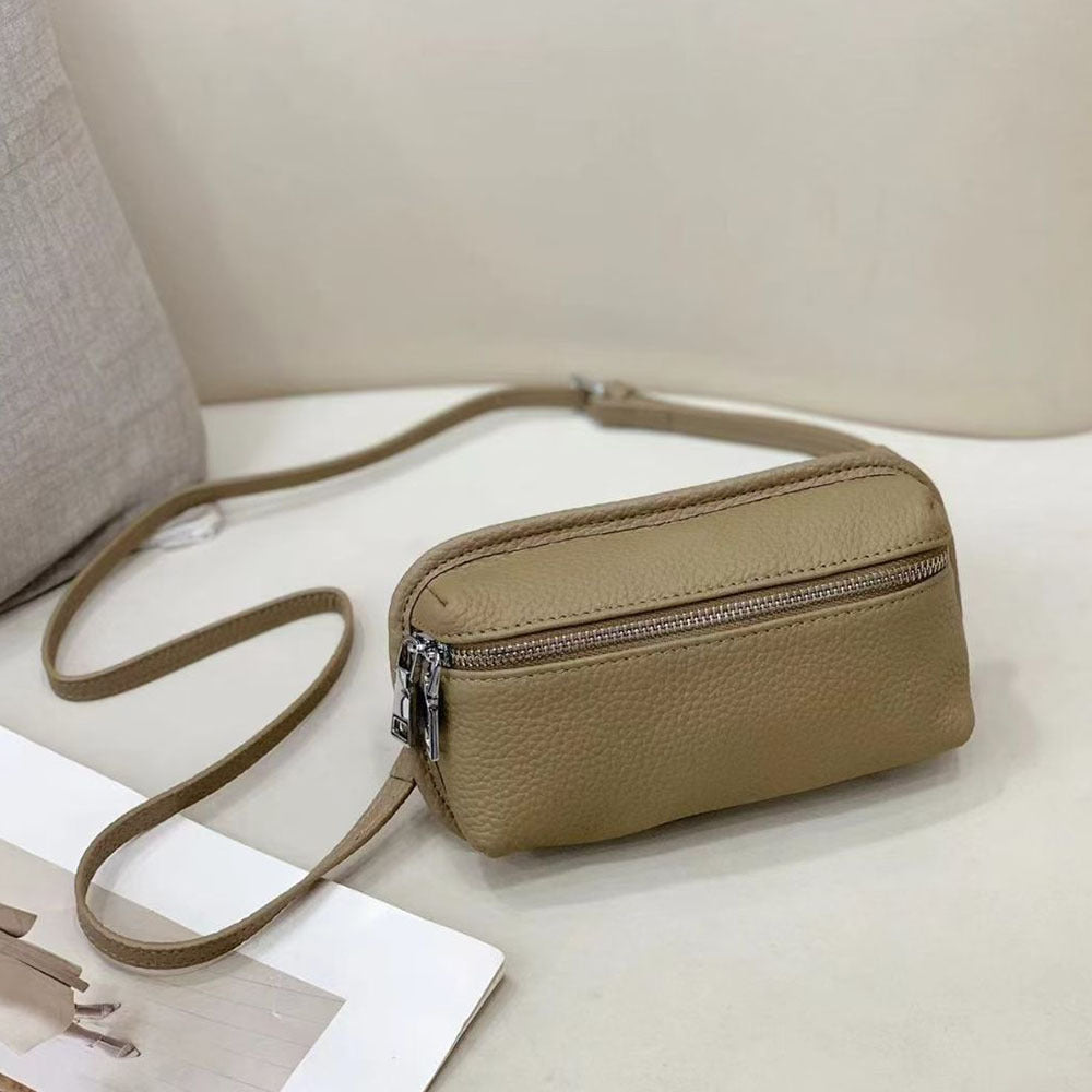 Compact and Exquisite Phone Bag for Women2025New Lightweight Simple Chest Bag Fashionable Portable Mini Crossbody Bag Small Bag