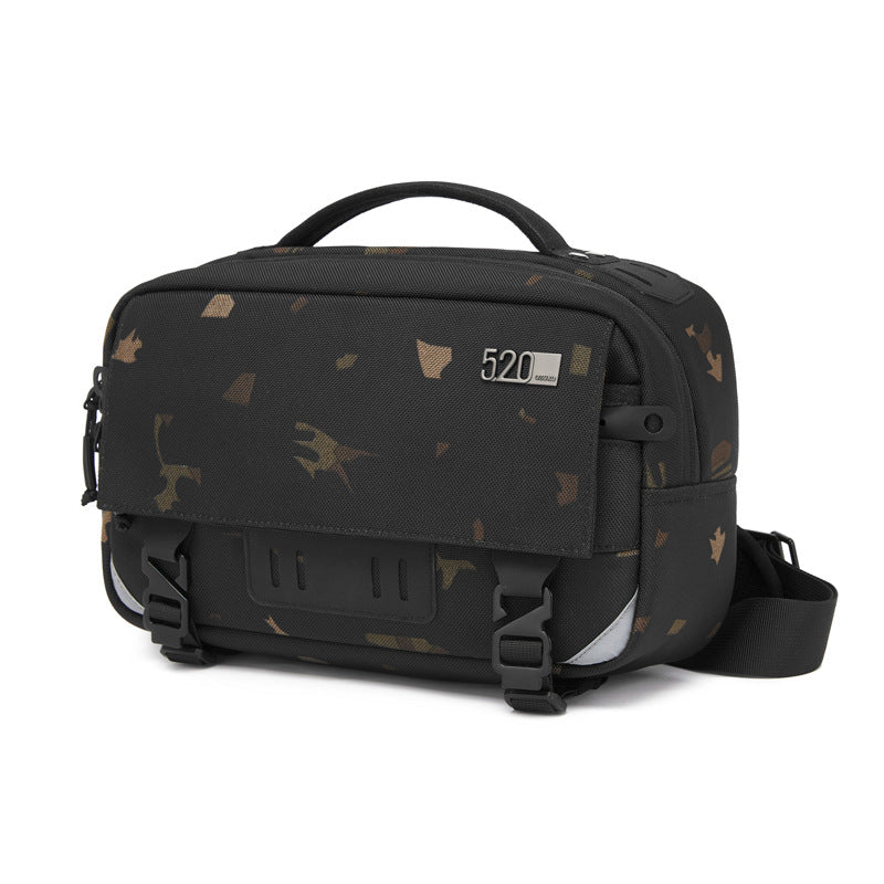 ozuko Men's Crossbody Bag Shoulder Bag Waterproof Large Capacity Outing Portable Bag High-end Multifunctional Trendy Brand