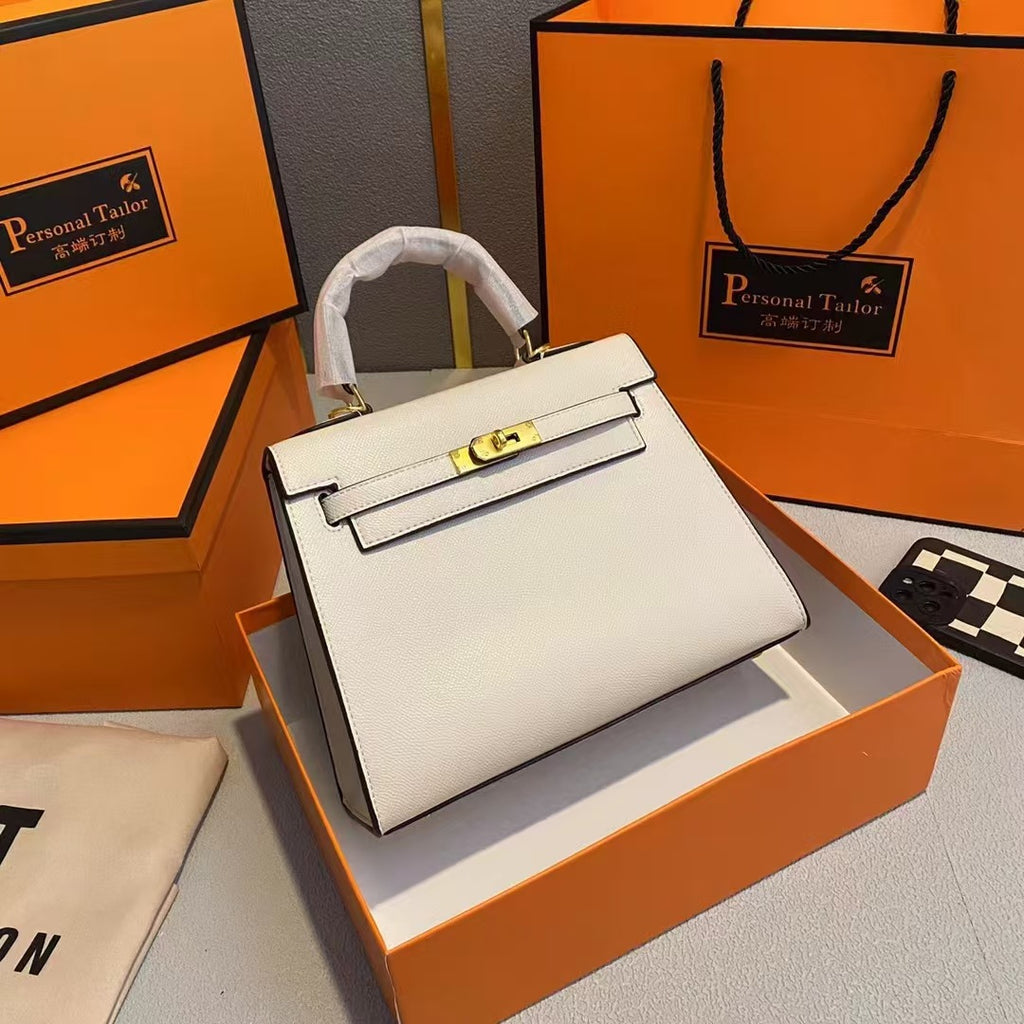 Hot Sale New Fashion Handbag for Women Platinum Kelly Bag Women's Shoulder Crossbody Bag Versatile Trendy Handbag