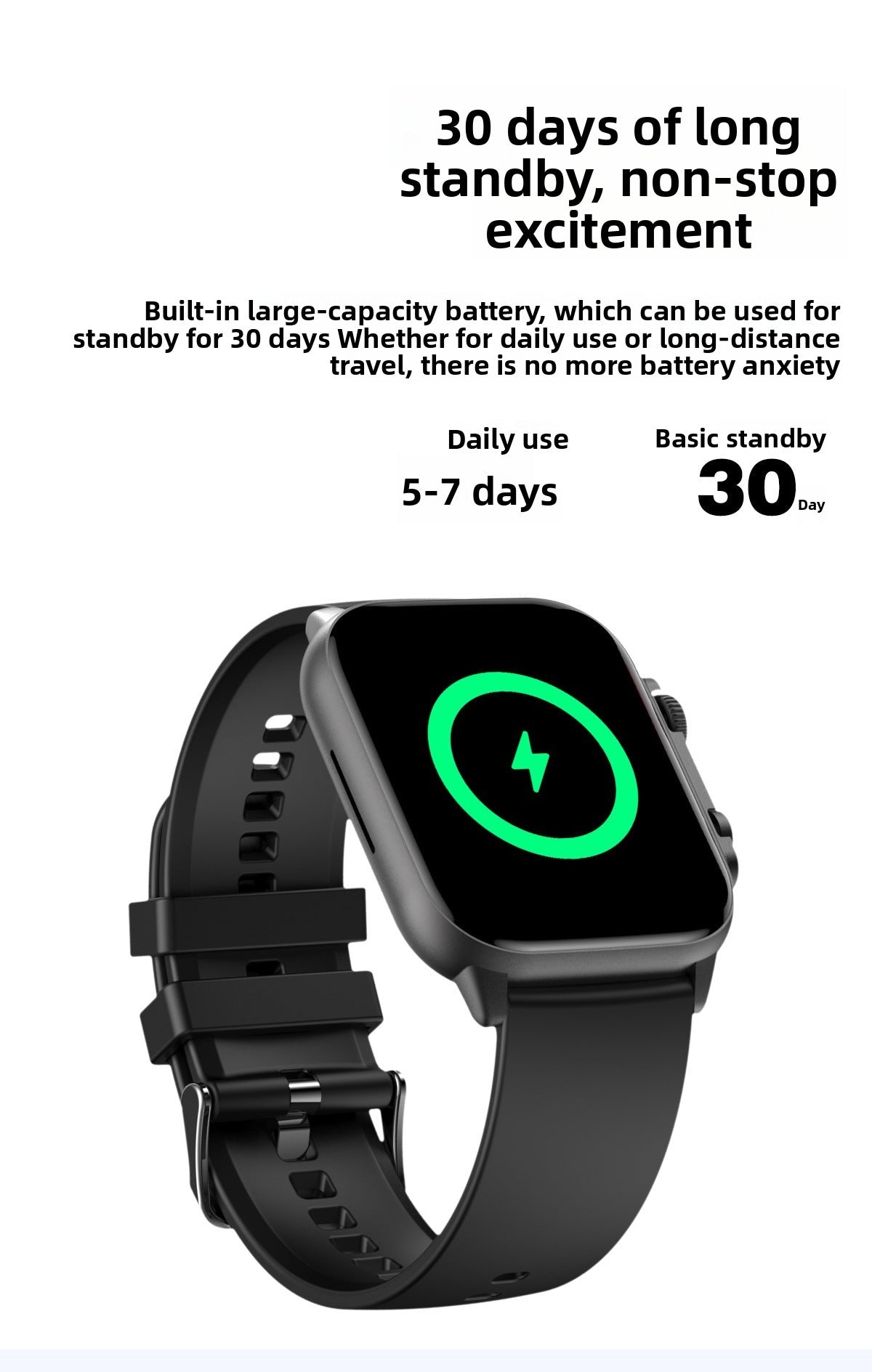 HK95Smart Watch Bluetooth Call Heart Rate Monitoring Exercise Blood Oxygen Blood Pressure AMOLED Hot selling product