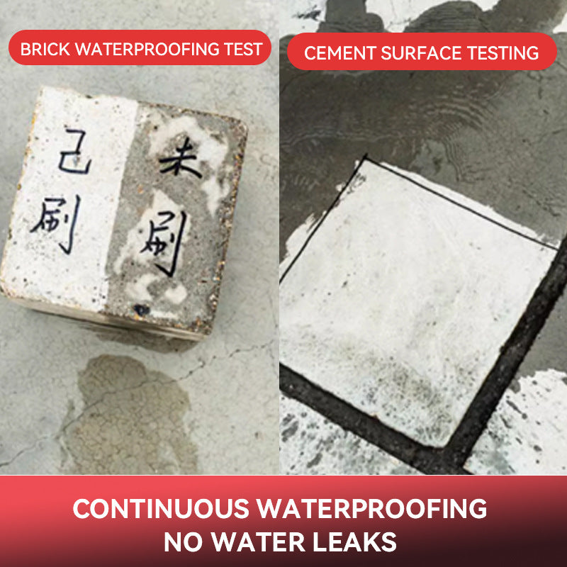 Transparent Waterproof Adhesive Exterior Wall Roof Bathroom Leak Repair Glue No Brick Breaking Floor Waterproof Coating Sealant