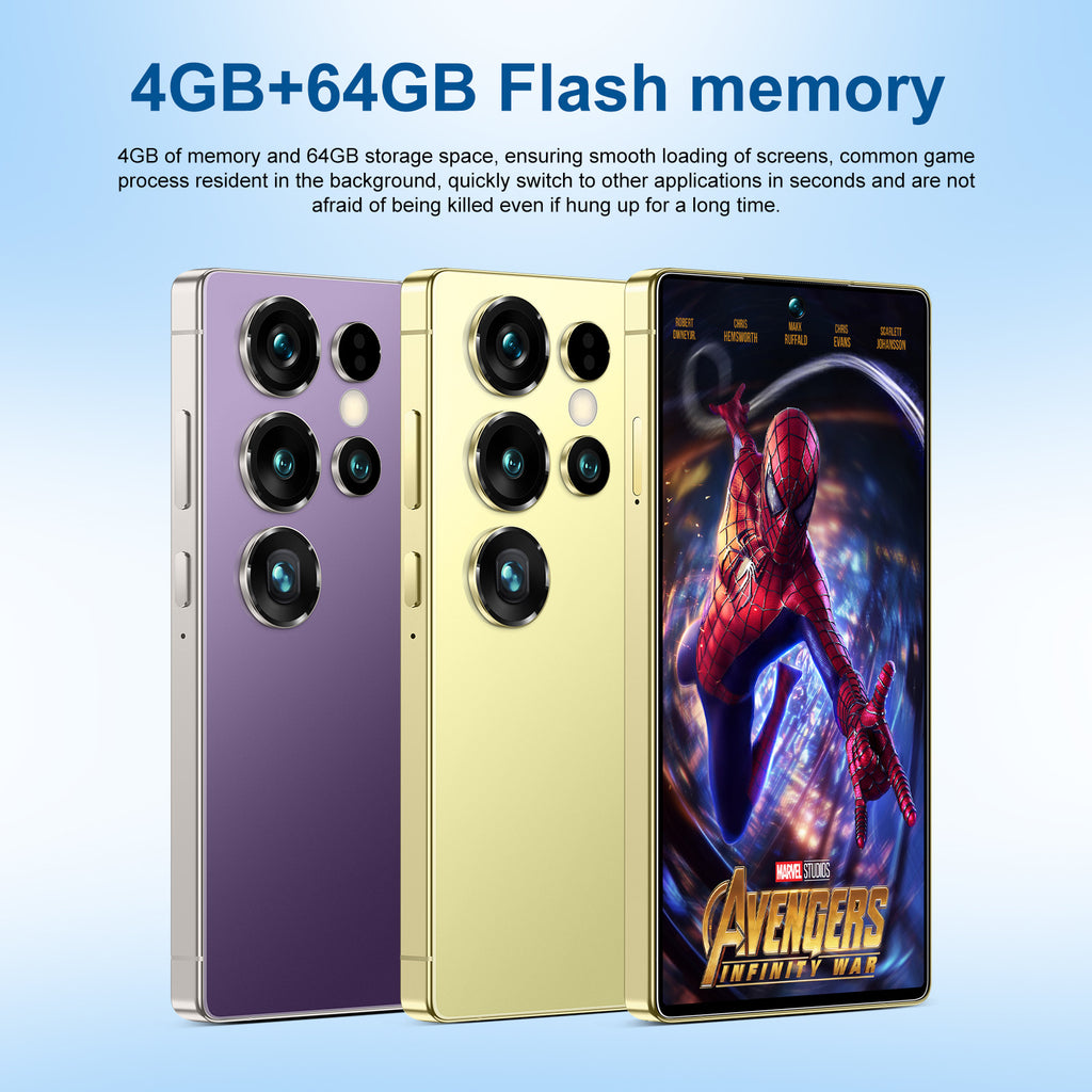 Hot Selling Product Mini S25 Ultra Smartphone4+64G All-Network Dual-SIM Dual-Standby Android mini Hand