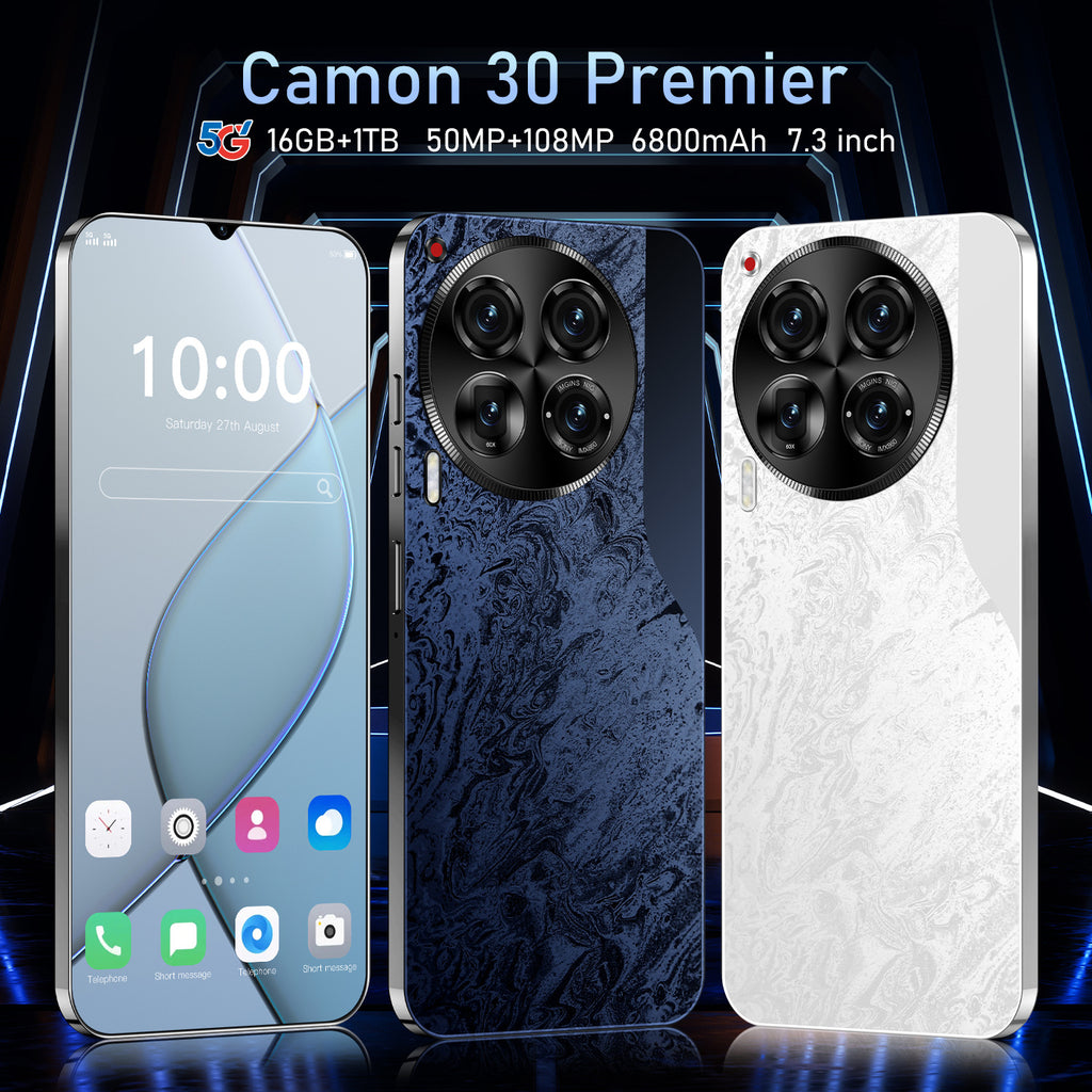 Specially designed for intelligence5G Mobile Phone Camon30Spot Goods7.3Inch16+1T Android Phone Source Factory
