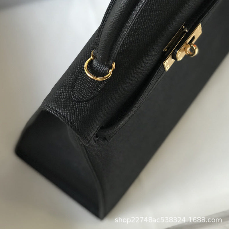 Hot Sale New Fashion Handbag for Women Platinum Kelly Bag Women's Shoulder Crossbody Bag Versatile Trendy Handbag