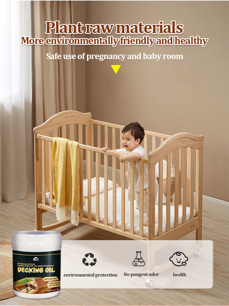 baolisi Water-based Wood Wax Oil Indoor Tables and Chairs Doors and Windows Furniture Renovation Color Change Transparent Wood Latex Paint Coating