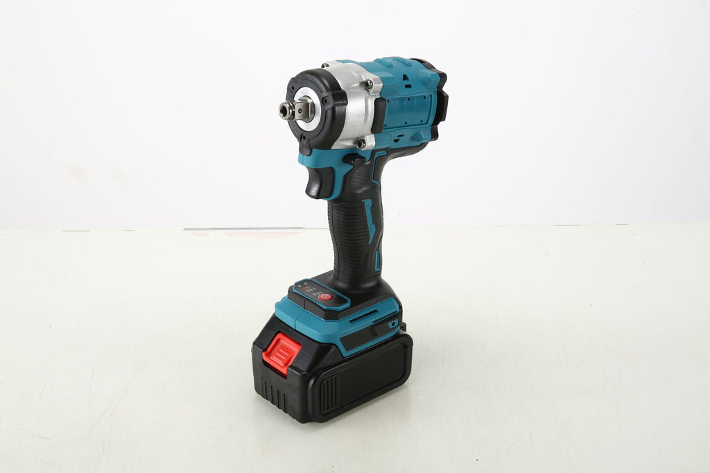 Cordless Electric Tool with Screwdriver Bits, Rechargeable Lithium Battery, High Torque Electric Wrench for Woodworking and Auto Repair