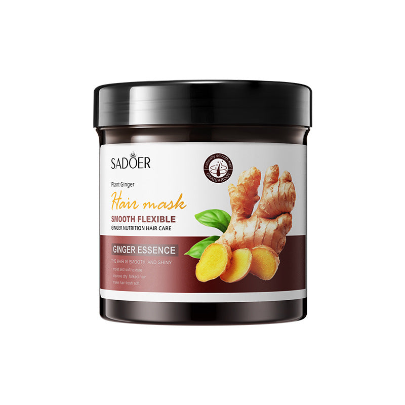 Ginger Hair Mask500g SADOER Moisturizing and Smooth Hair Care  Foreign Trade Live Wholesale