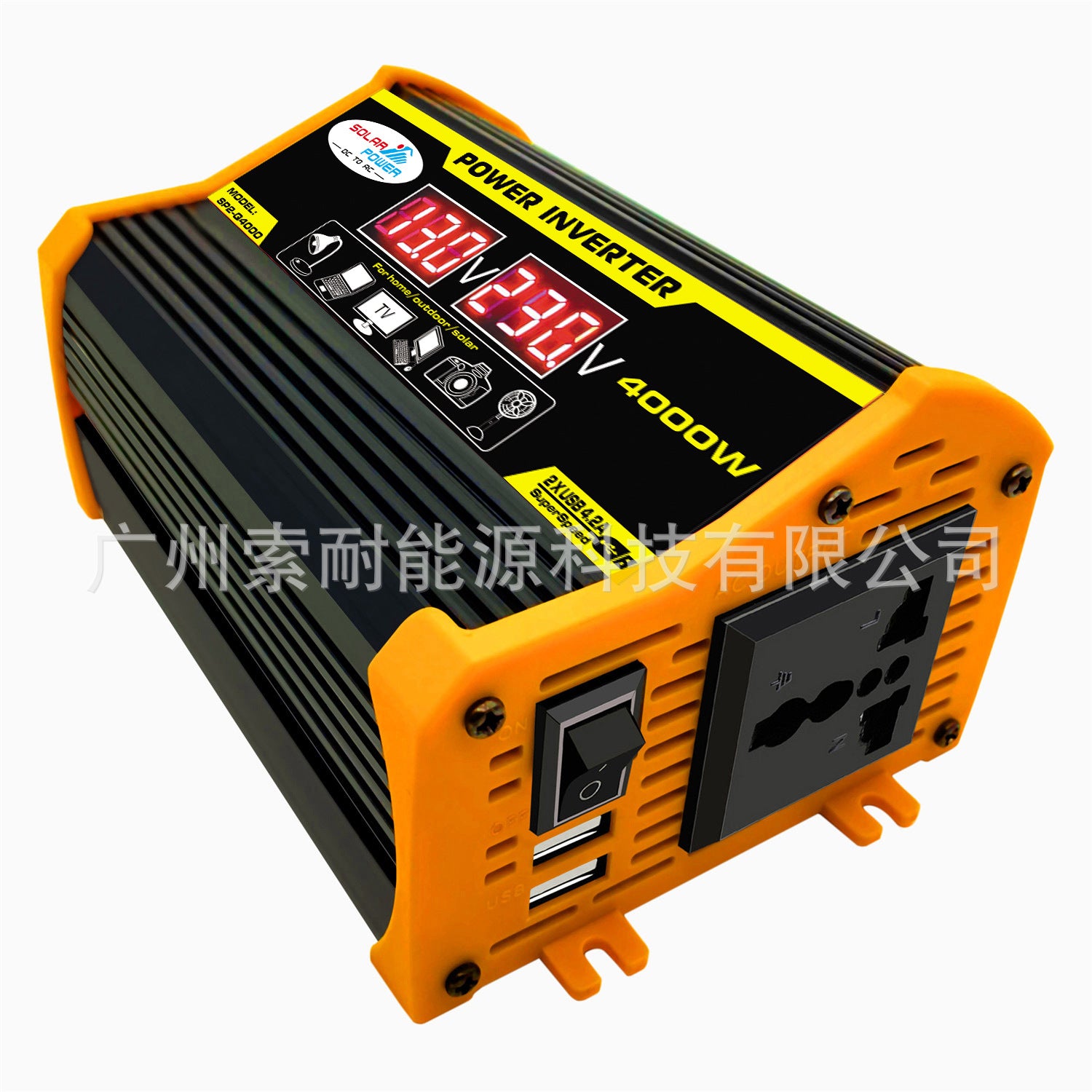 Legend Second Generation Car Inverter300W 12V Turn220V/110V With voltage display inverter
